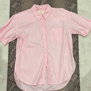 Anthropologie Pink Maeve Blouse